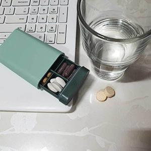 [기타]데일리 슬라이드 알약케이스 통 요일별 약통 휴대용 (WEE21EA)