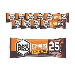 오리온 닥터유프로 단백질바 3-넛츠 크런치,25g,10개