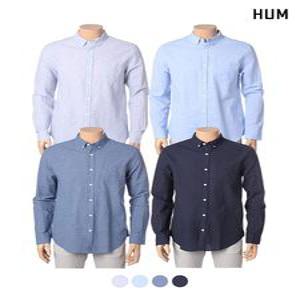 [HUM][HUM]남) 코튼 베이직 셔츠(FHNECSL102P)