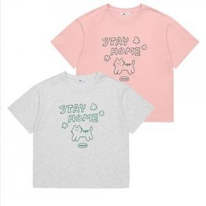 [소이] HC04 여름 5부 큐니양이티 주니어 큐니양이 반팔티 25m0485 (S32775556)