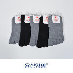 오마샤리프 숙녀 발가락 무지미니 양말 0038br