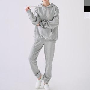 TC JJM-SS354 여자 면후드티 조거세트 (WFHLEQX)