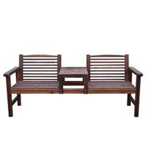 펜션 2인용 스 의자 우드 142cm 상품 야외 카페 의자펜션 방부목의자 티테이블
