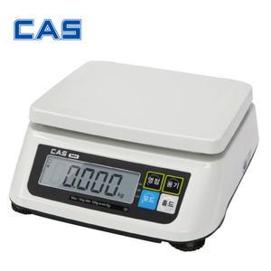 카스 CAS 단순전자저울 SWII-6CS 6kg 계수 계량 카운팅 2g단위