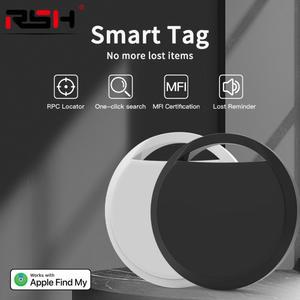 IOS용 스마트 태그 애플기기 호환제품 호환 AIRTAGS 수하물 가방 키 파인더 BLUETOOTH TRACKER GPS용 분실 방지 항목 위치 기로 내 사과 찾기