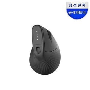 무선 버티컬 마우스 SM-M1300QB 블랙 멀티페어링 블루투스 저소음 인체공학 SSG스타배송