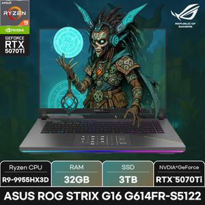 ASUS ROG STRIX G16 G614FR-S5122/RAM 32GB/SSD 3TB/WIN11/ + 백팩증정