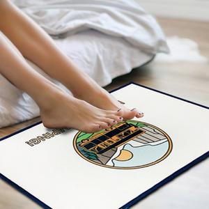 KC(국산) 주방 욕실 화장실 현관 발매트 인테리어 감성 러그 매트 (렛츠고)