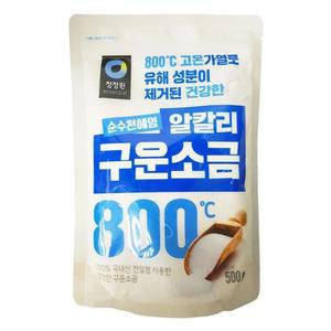 청정원 구운소금 500G