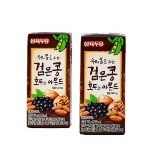 삼육두유 검은콩 두유 호두와 아몬드 190ml x 72팩