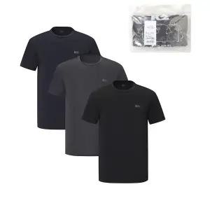 [K2](광주신세계)KMM25287 남여공용 BOOST_3PACK 밸류 패키지 반팔 라운드 티셔츠 3종세트