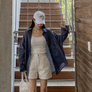 [허벅지반쪽핏/난스판] 데일리 코튼 숏팬츠