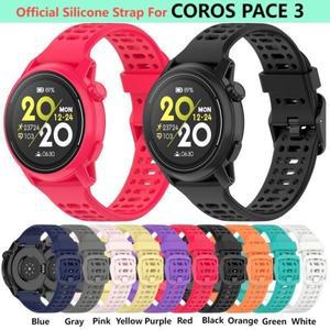 Coros Pace 3 스마트 시계 손목 밴드 팔찌 교체 용 액세서리 케이스 벨트  실리콘 스트랩