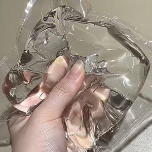 재미있는 투명 얼음 큐브 찐득볼 버블 말랑이 공기방울 터뜨리기 팝잇 뽁뽁이 스퀴시 모찌 젤리공 피젯토이