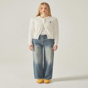 [AK플라자] [후아유] 여성 Wide Denim(F) WHTJF2312F