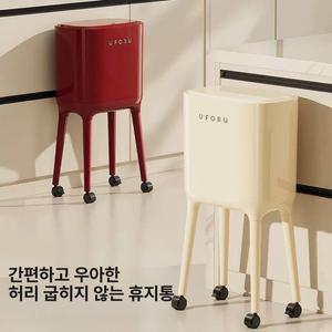 높은 다리 이동식 쓰레기통 주방용 바퀴달린 슬라이딩