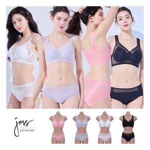 저스트 마이 사이즈 저스트마이사이즈 25SS 썸머 퓨어컴포트 브라팬티 4세트 821972