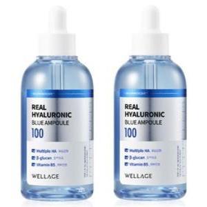 웰라쥬 리얼 히알루로닉 블루100 앰플 100ml 2개