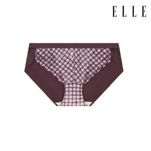 [롯데백화점]엘르이너웨어 타탄체크 햄라인팬티 EDWBPA21WN