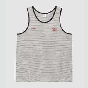 [엄브로] UMBRO X MOONSUN 스트라이프 나시티 아이보리 UQ223CSL41IVY