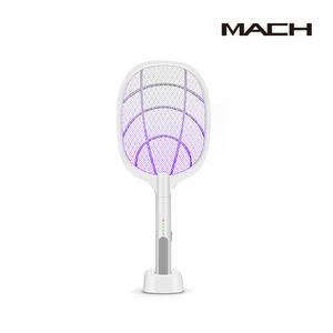 MACH 스탠드 거치식 휴대하기 좋은 충전식 전기모기채 WD947 파리채 휴대성과 스탠드 모두가능 광파형 유도