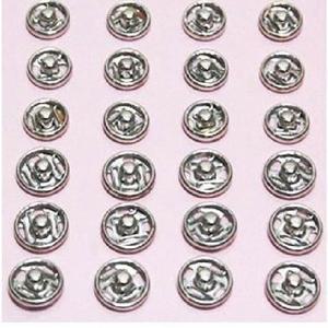 (SM)똑딱이 단추세트-7 8mm 스냅버튼 똑딱단추