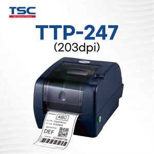 [쇼킹히어로즈!] TSC TTP-247 203dpi 열전사 바코드 라벨 스티커 프린터기
