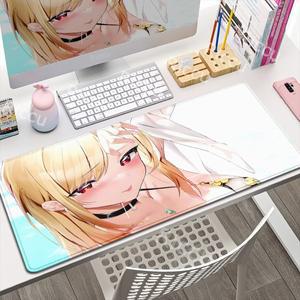 마린 키타가와 마우스 패드 테이블 매트 대형 데스크 HD 게이머 스피드 PC 미끄럼 방지 액세서리 카펫