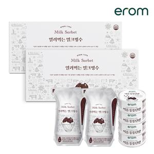 이롬 얼려먹는 빙수 밀크 24팩 + 통통단팥 4캔