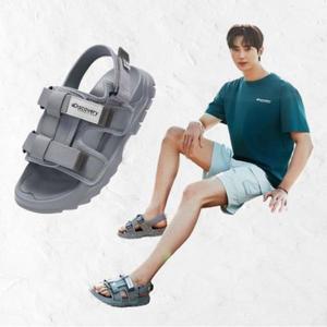 디스커버리 공용 변우석 버킷크루저 샌들 그레이 DXSH7314NA