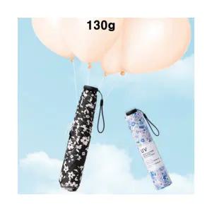 패피랑 130g 초경량 꽃무늬 UV 자외선차단 암막양우산