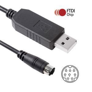 Roland Synthezier SK88 Pro SC88 USB RS232 직렬 케이블 FTDI FT231XS RS232-8핀 미니 Din