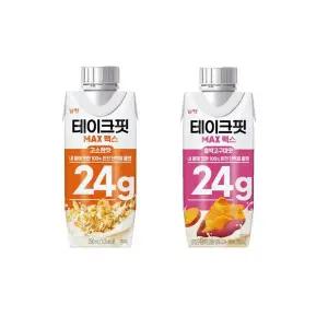[NS홈쇼핑]테이크핏 맥스 24G 고소한맛 250mL x 12개+호박고구마맛 250mL x 12개..[35328525]