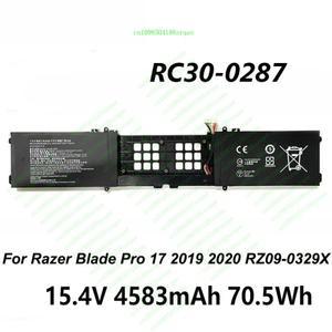 RC30-0287 Razer Blade Pro 17 2019 2020 RZ09-0329X RZ09-0368AEC2-R341 RTX 2080 Max-Q 용 15.4V 4583mAh