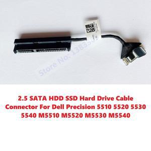 2.5인치 SATA HDD SSD 하드 드라이브 커넥터 케이블 (델 프리시전 5510 0XDYGX 용)