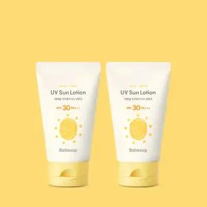 [베베숲] 이지워시 UV 유아 선로션 50ml 2개+선클렌징티슈 10매 3팩