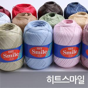 히트스마일 여름 가방 모자 코바늘 뜨개실 모칠라백실