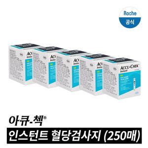 [아큐첵 공식 정품] 인스턴트 검사지 (250매)