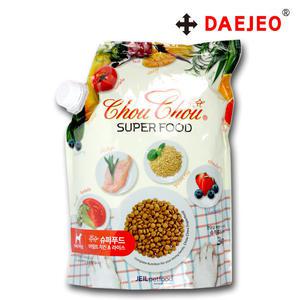 슈슈 슈퍼푸드어덜트3kg 치킨앤라이스 프리미엄사료