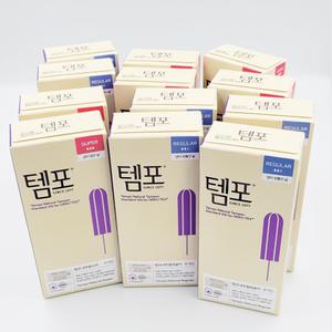 뉴템포 유기농 프리미엄 탐폰8P(레귤러x6개+슈퍼x6개)