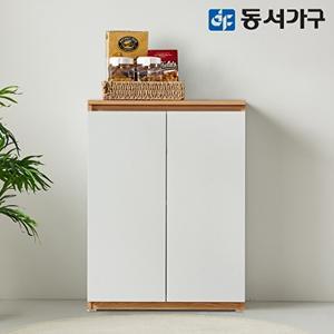 [동서가구]화이트오크 600양문수납장 DF636186
