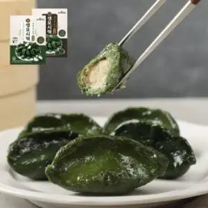 [영광떡공방] 생모시송편떡 동부4팩 + 검정깨4팩
