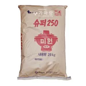 대상 슈퍼250 25kg 대용량 MSG 식품첨가물