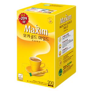맥심 모카골드 마일드 커피믹스 12g 180T+20T(200개입)