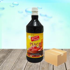 스위트코리아 복숭아홍차(피치티) 1000ml x 12ea / 과일원액 희석음료
