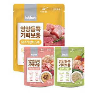 이즈칸 영양듬뿍 기력보충 고양이파우치 80g x 12개
