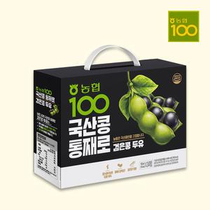 두유 국산콩100/190ml*24입[우리콩100 으로 농협에서 만들었습니다.]검은콩24입