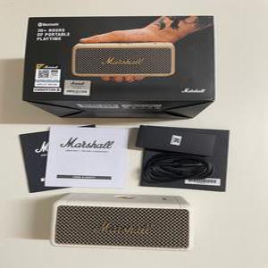 MARSHALL-EMBERTON II 스피커 강력한 베이스 오디오 무선 블루투스 IPX7 방수 실외 서브 우퍼 30 시간 재생