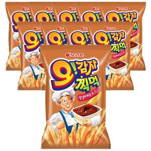오리온 오감자딥 양념바베큐, 75g, 10개