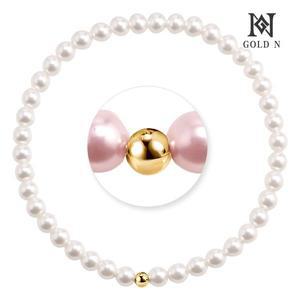 [골드앤] 14K 미카엘 진주 팔찌 3mm/4mm